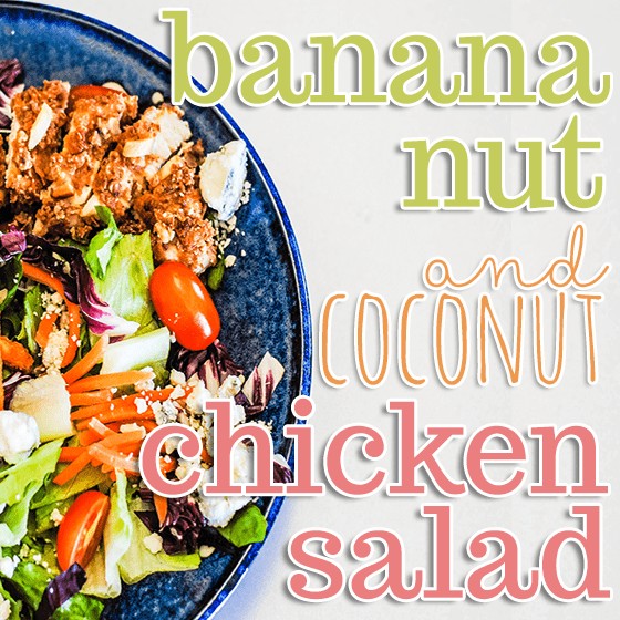 Banana Nut &Amp; Coconut Chicken Salad 1 Daily Mom, Magazine For Families
