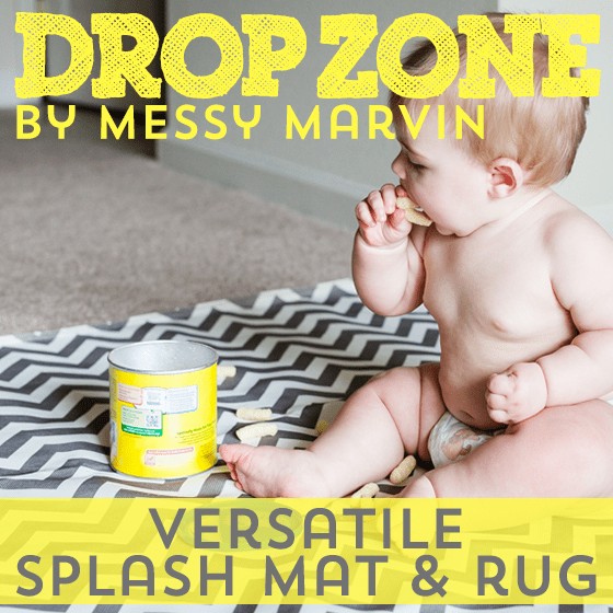 Drop Zone by Messy Marvin: Versatile Splash Mat & Rug 1 Daily Mom, Magazine for Families