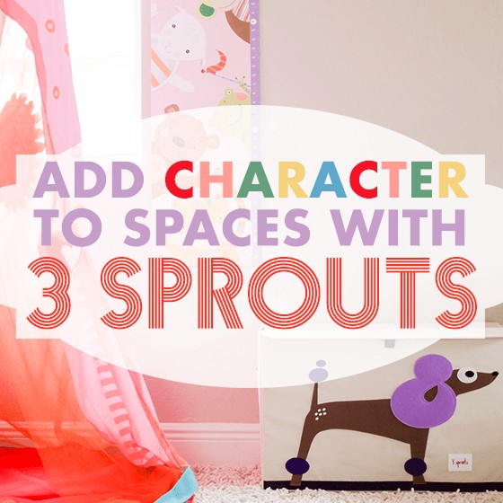 Add Character To Spaces With 3 Sprouts