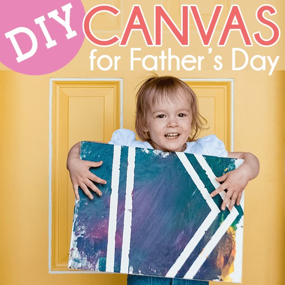 Diy Canvas For Fathers Day