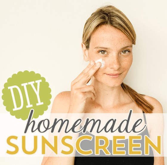 DIY Homemade Sunscreen