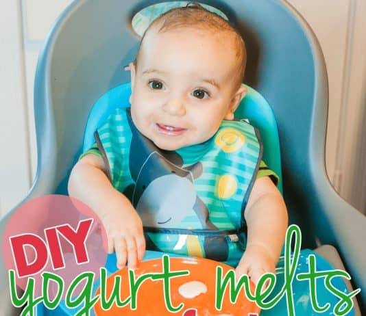 DIY Yogurt Melts for Baby