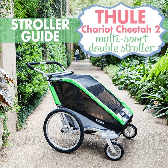 Stroller Guide: Thule Chariot Cheetah 2 Multi-Sport Double Stroller 1 Daily Mom, Magazine For Families