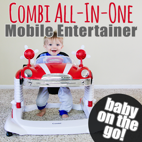Combi All-In-One Mobile Entertainer For the baby on the go