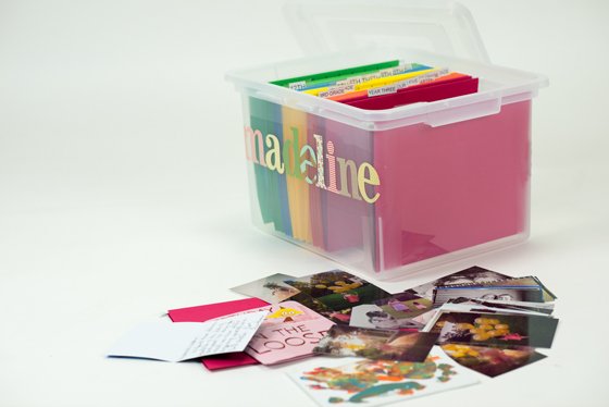 Keepsake Bins: Organizing Your Child's School & Art Work » Read Now!