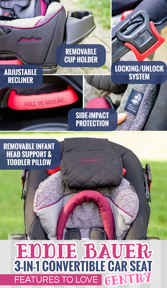 Car Seat Guide: Eddie Bauer 3-In-1 Convertible Car Seat Gentry 5 Daily Mom, Magazine For Families