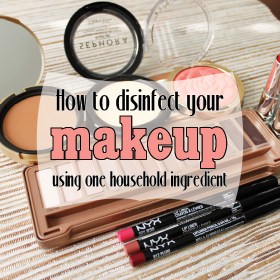 how to disinfect eyeshadow