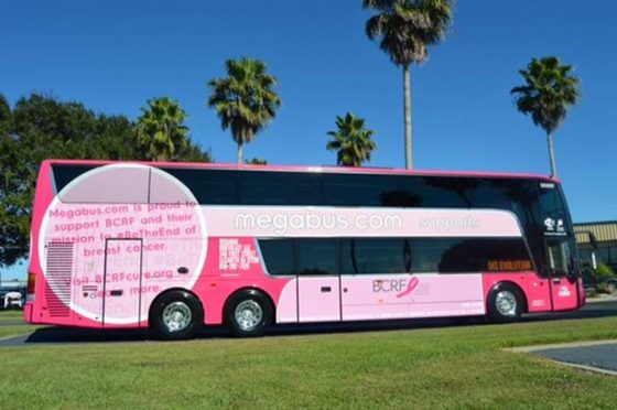 Book With Megabus And Help Fight Breast Cancer 1 Daily Mom, Magazine For Families