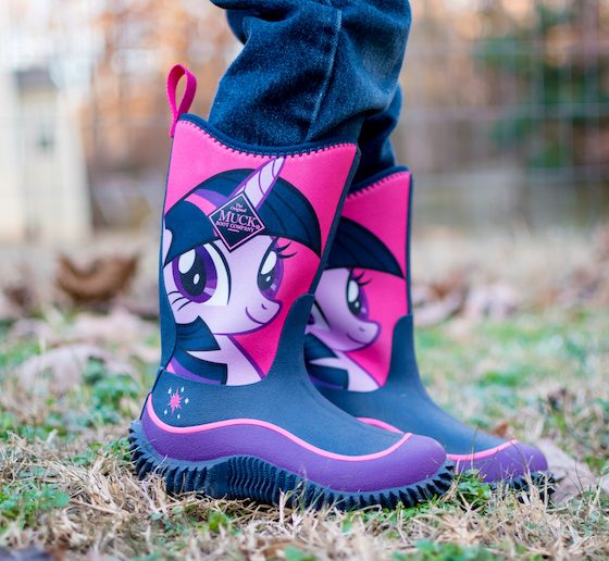 my little pony muck boots