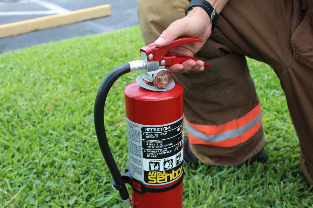 How To Use A Fire Extinguisher