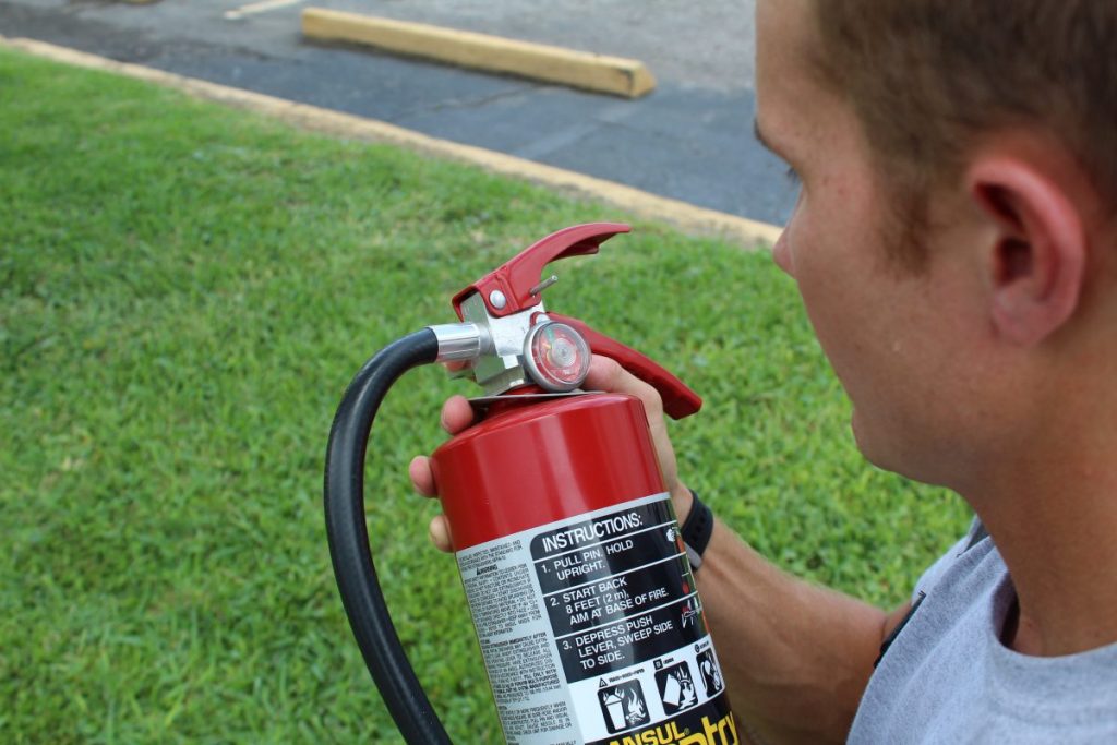 How To Use A Fire Extinguisher