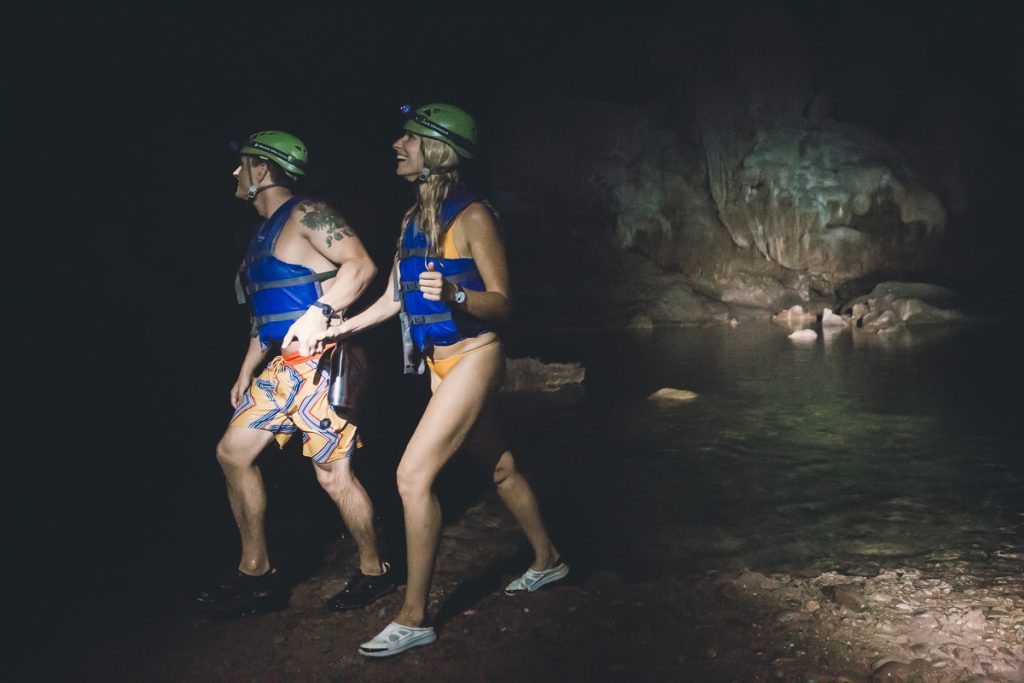 Belize Vacation Hamanasi Cave Tubing