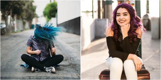 Maintaining Colorful Hair