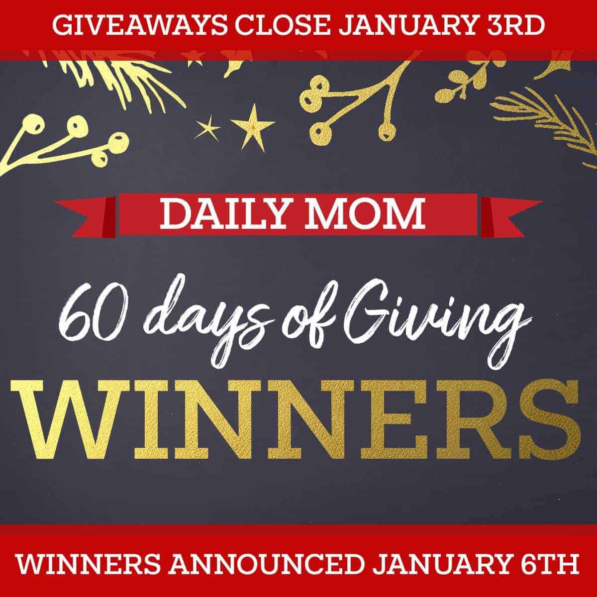 60 Days Of Giving: Winners!