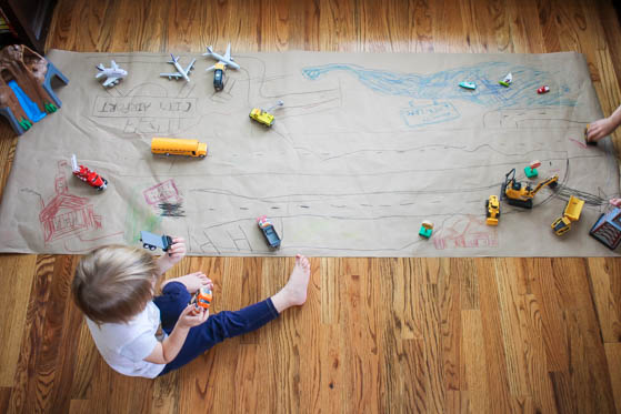 10 Butcher Paper Crafts to Keep Kids Busy for Hours