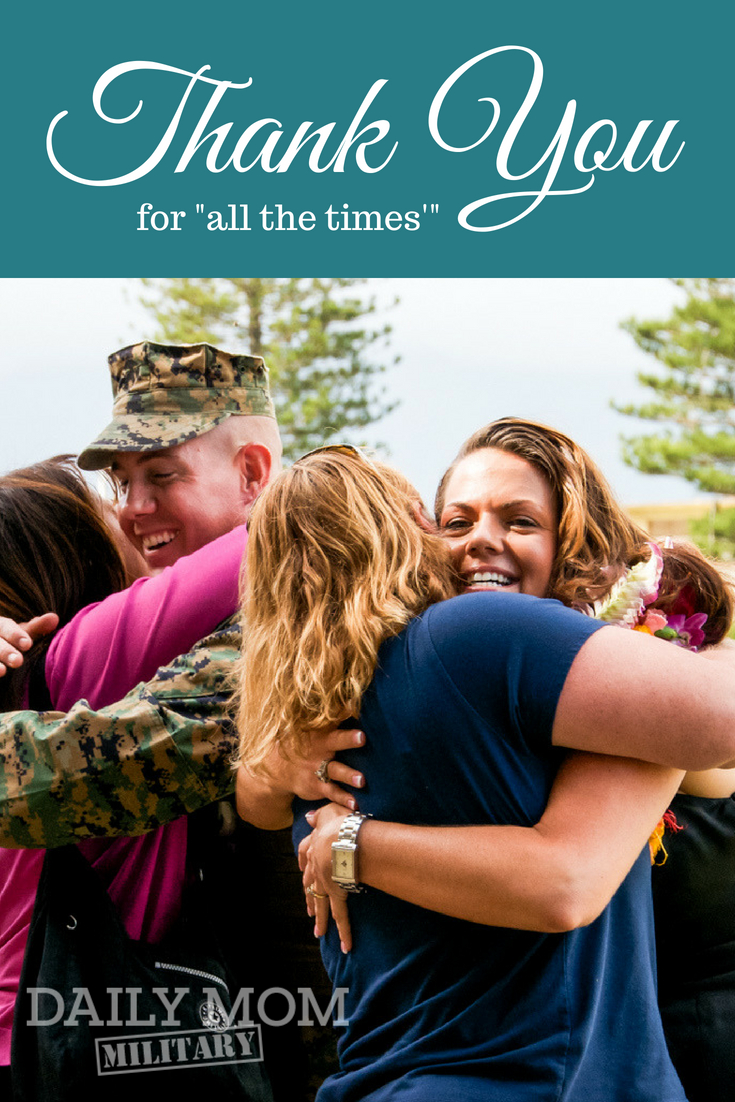 Thank You, Military Spouse Sister Wives