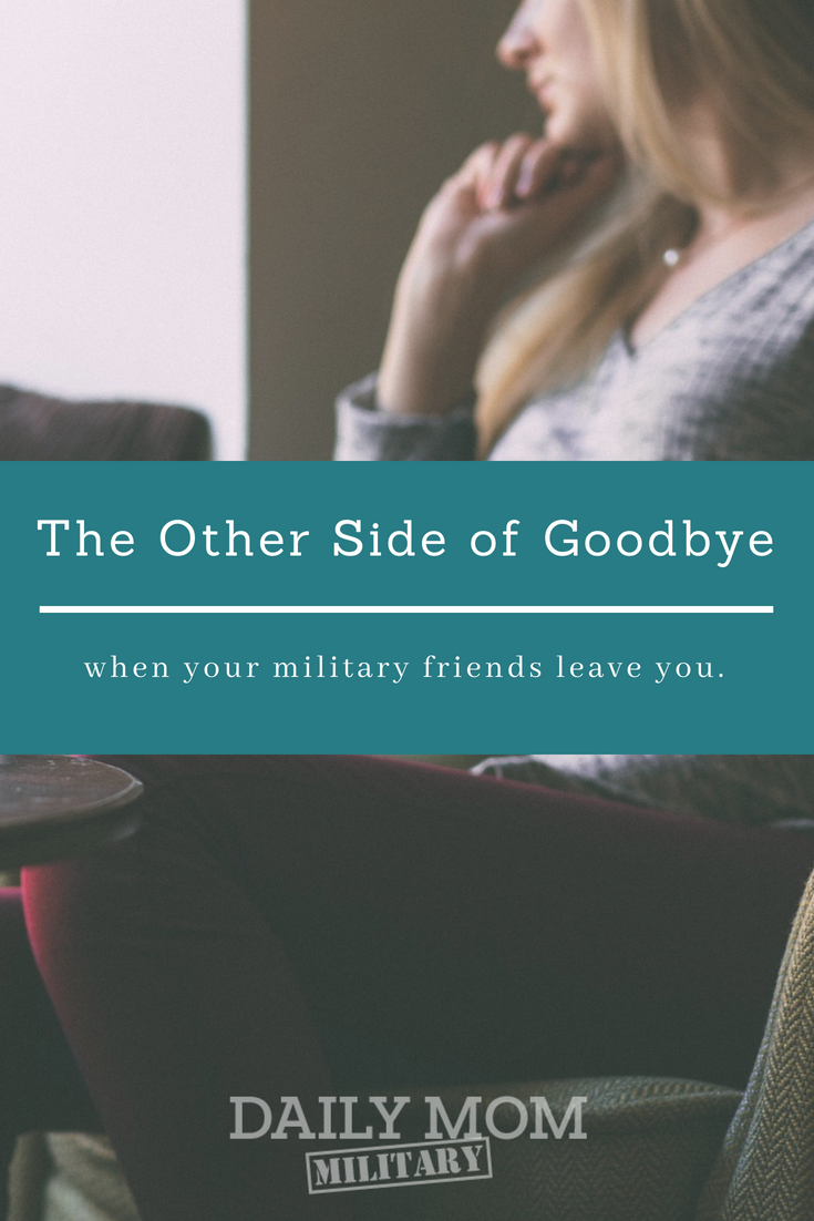 Saying Goodbye To Military Friends
