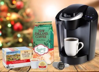 Celebrate The Flavors Of Winter With New England Coffee & Win A Keurig Coffee Brewer