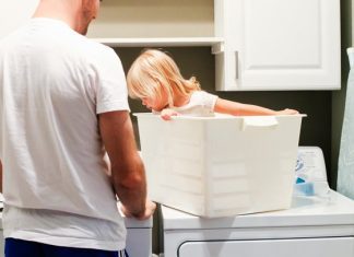 Why Men Really Love Doing Laundry
