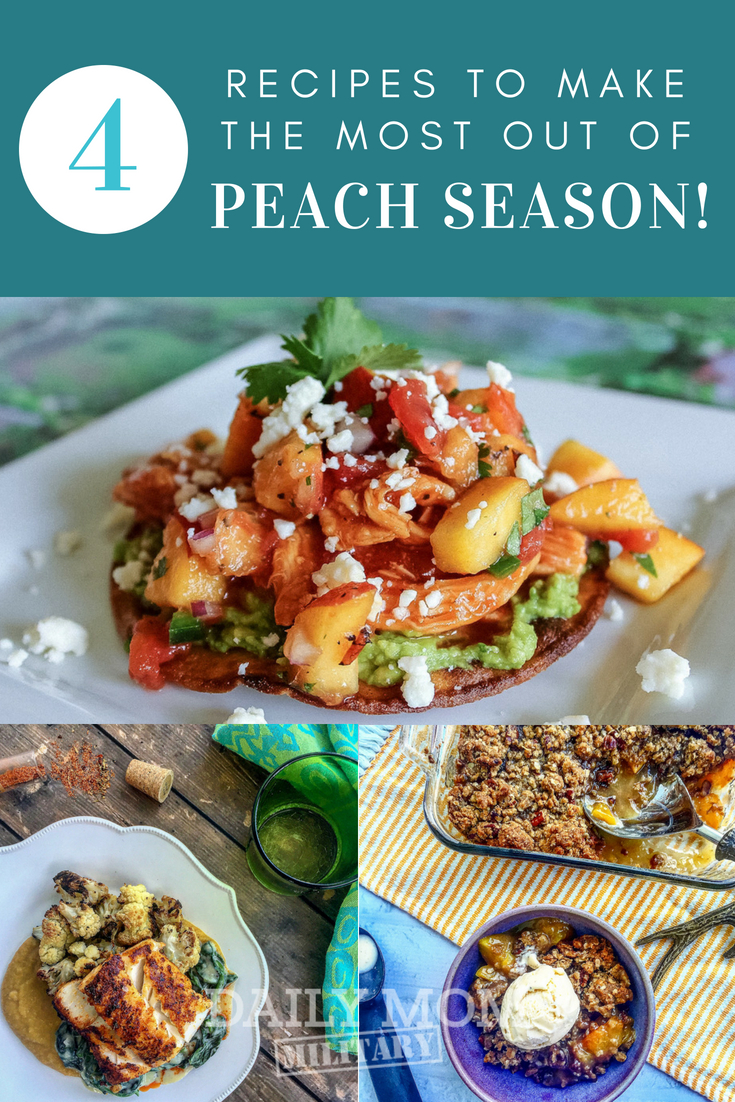 4 Recipes To Make The Most Out Of Peach Season Pin Image