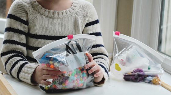 Ten Busy Bag Ideas For Preschoolers