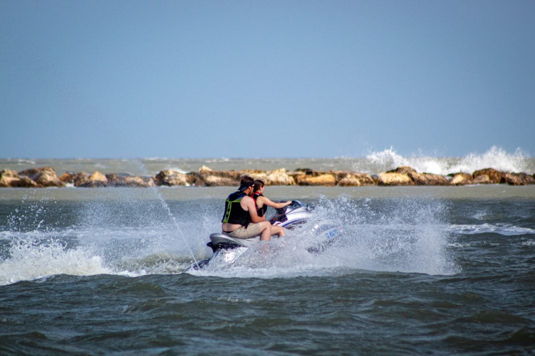 water sports beach texas