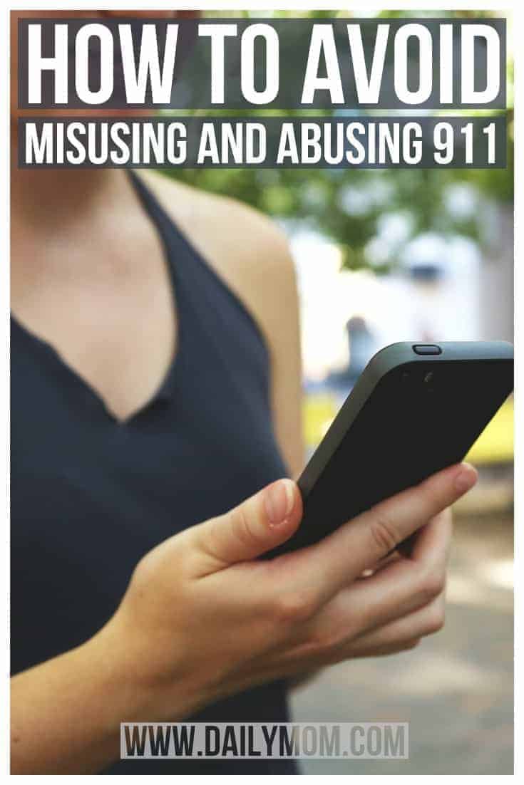 Avoid Misusing and Abusing 911