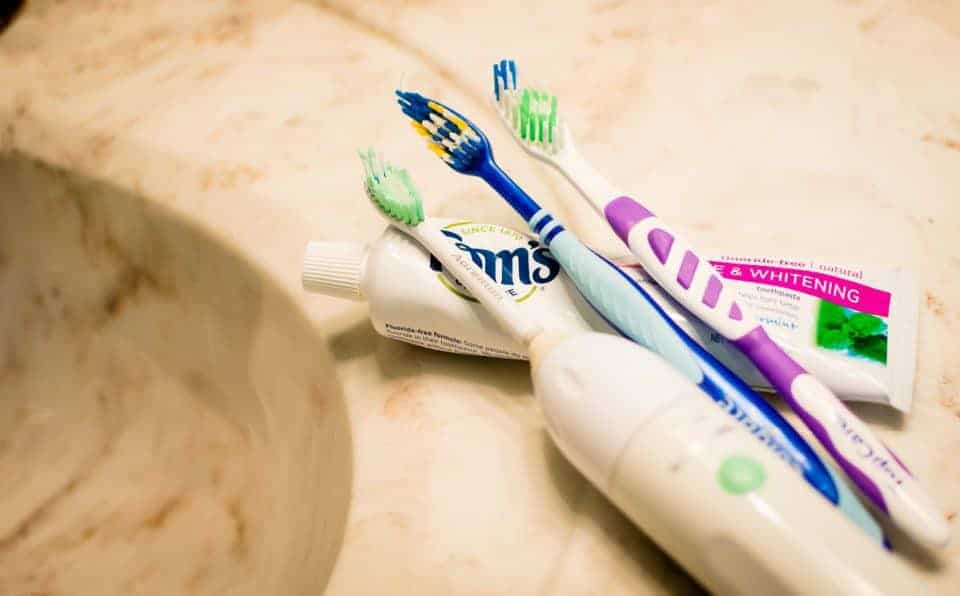 Brushing teeth toothbrushes