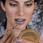 How To Rock Glitter Lips For Halloween