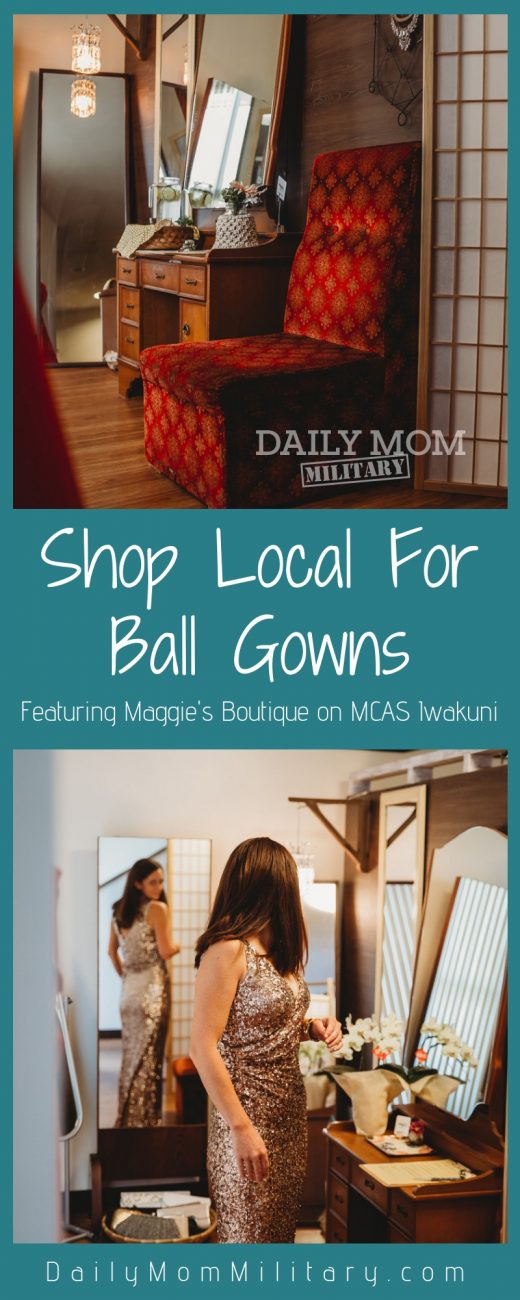 Shop Local For Ball Gowns: Featuring Maggie'S Boutique On Mcas Iwakuni