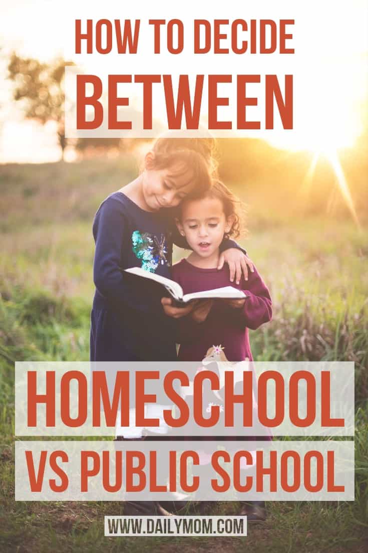 daily mom parent portal homeschool vs public school pin