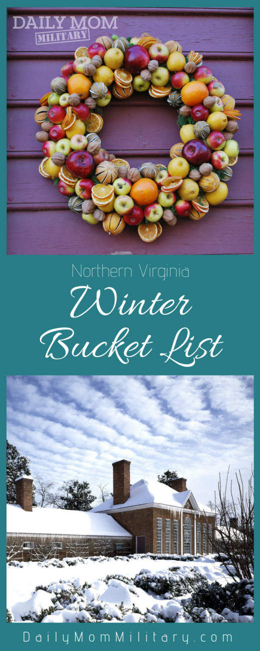 Northern Virginia Winter Bucket List