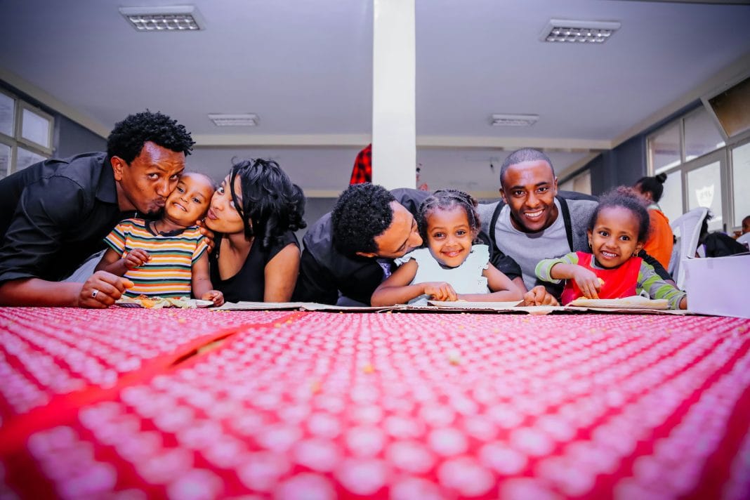 kids and parents