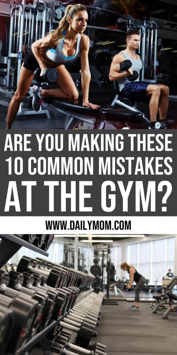 10 Mistakes At The Gym 1
