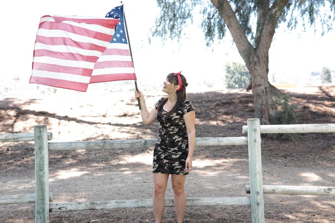 america woman