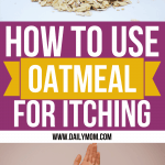 How To Use Oatmeal For Itching