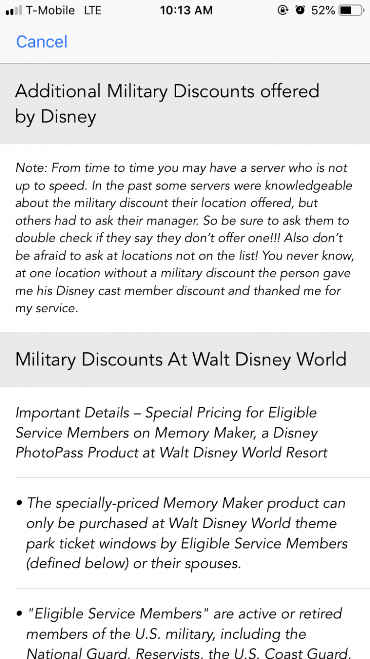 Plan A Disney Vacation Easily With This Military Lifestyle App