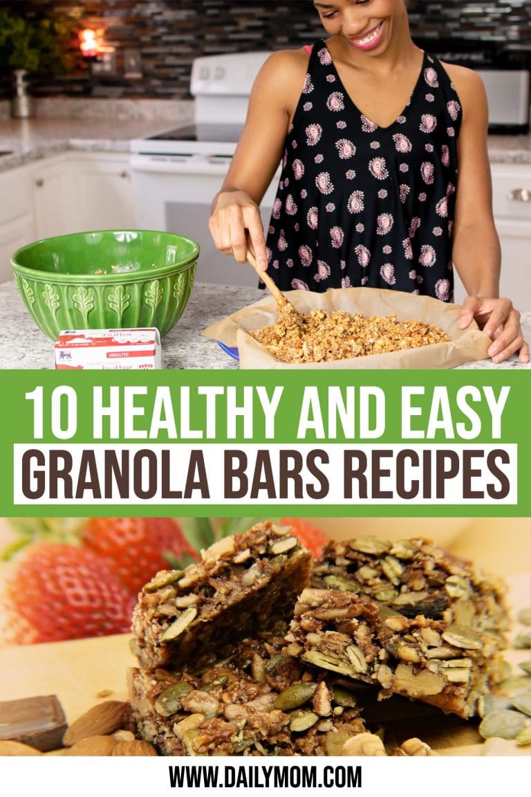 10 Healthy Granola Bars Recipes For Moms On The Go
