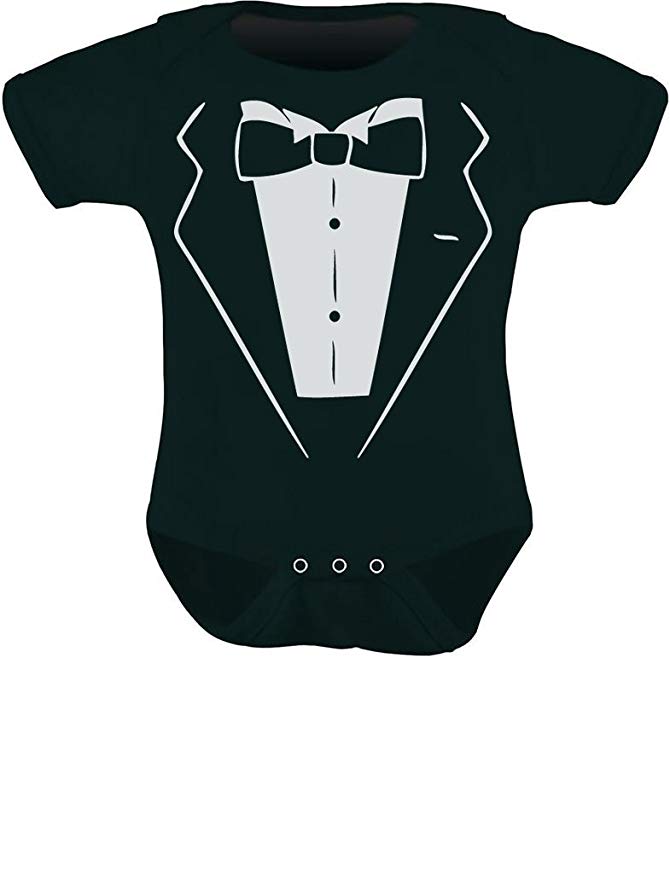 daily-mom-parent-portal25 Cool Onesies Your Baby Must Wear In 2019-tuxedo