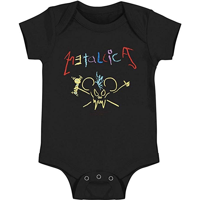 daily-mom-parent-portal25 Cool Onesies Your Baby Must Wear In 2019-metallica