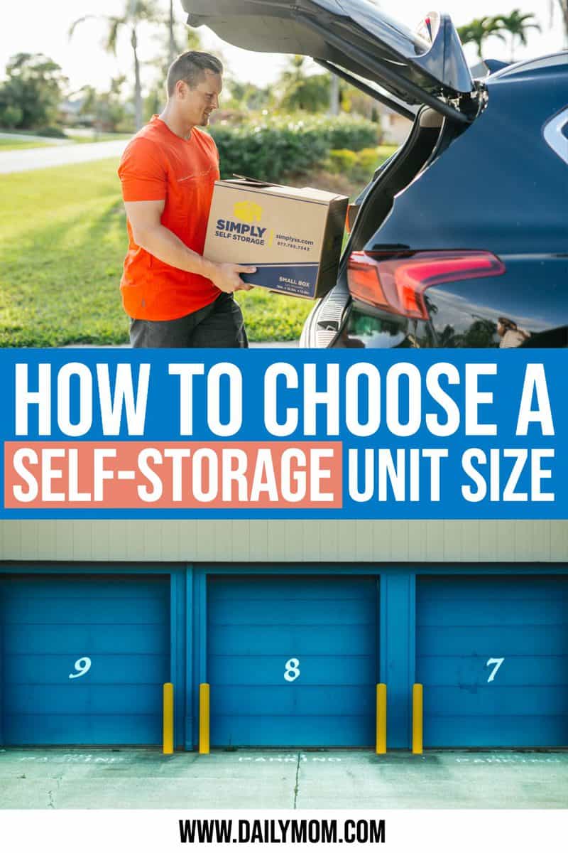 How To Choose A Self Storage Unit Size