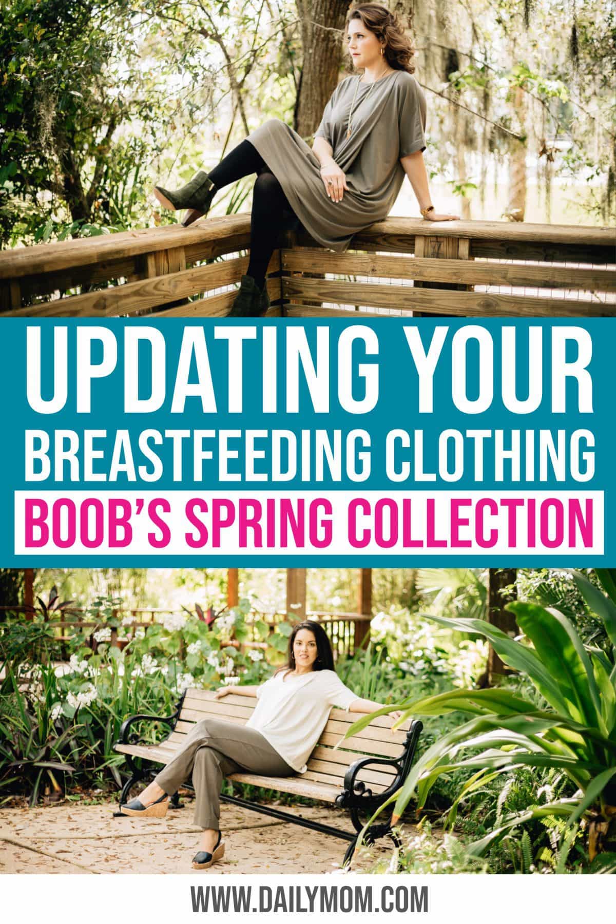 Updating Your Breastfeeding Clothing With Boob's Spring Collection