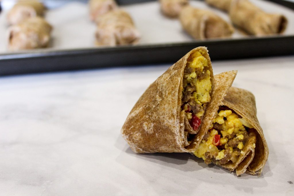 Delicious Freezable Breakfast Burritos For Busy Mornings