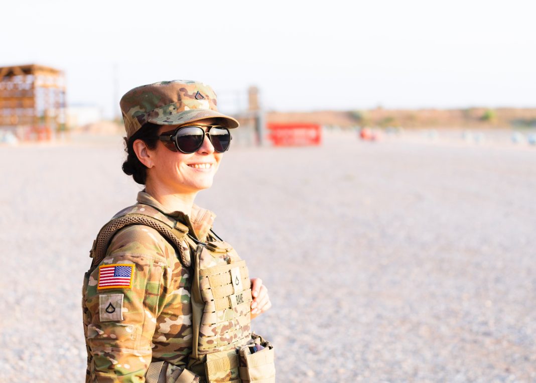 military woman military woman