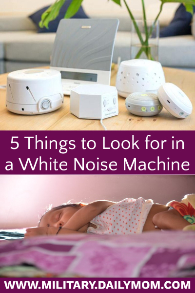 5 Things To Consider Before Buying A White Noise Machine For Your Baby