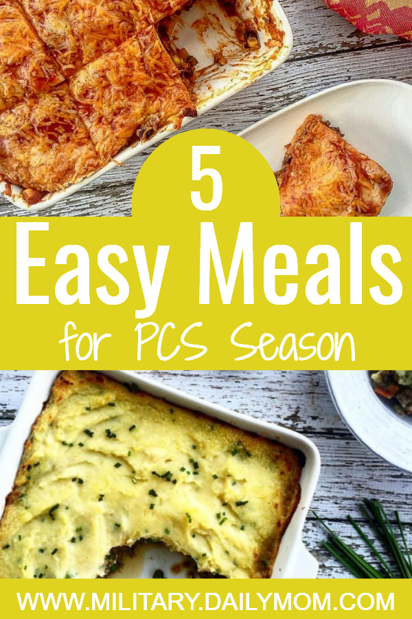 5 Easy Meal Ideas For Pcs Season
