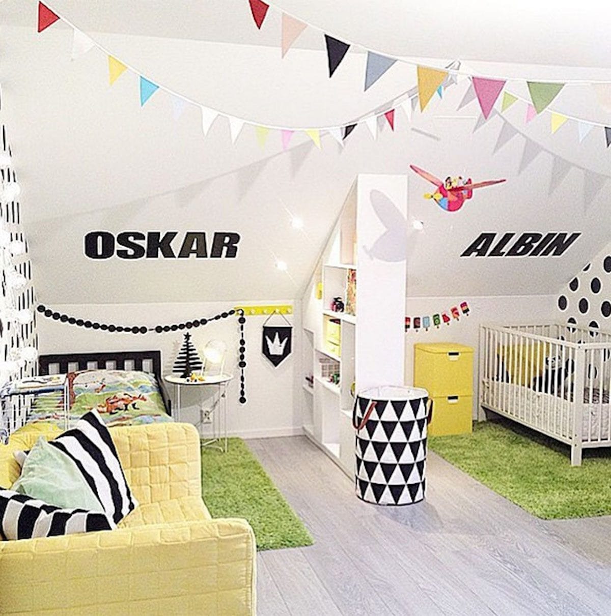 12 Ideas For Kids Sharing A Bedroom