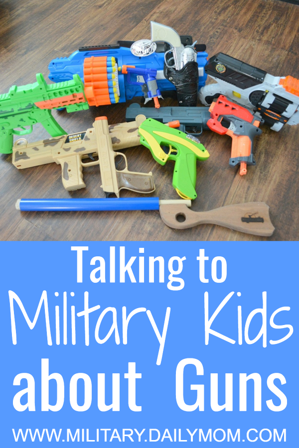 Talking To Military Kids About Guns