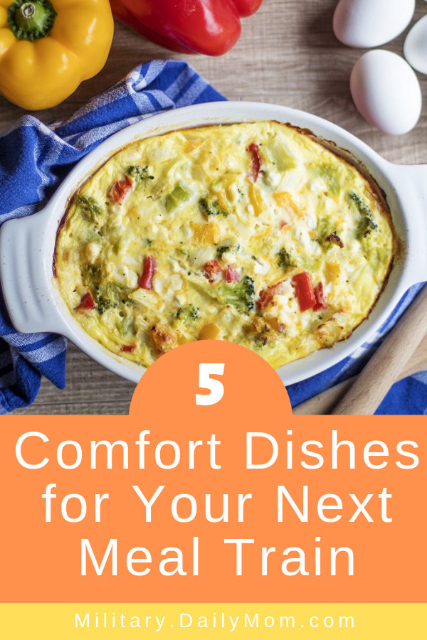5 Comfort Dishes For Your Next Meal Train