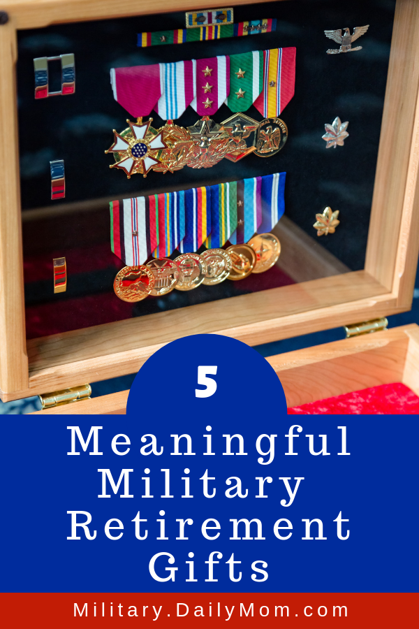 5 Meaningful Military Retirement Gifts